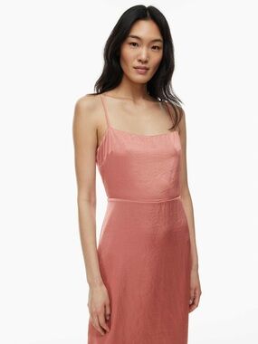 ARITZIA Wilfred Magdalena Midi Dress
Pink/red